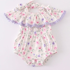 Floral Bubble Romper