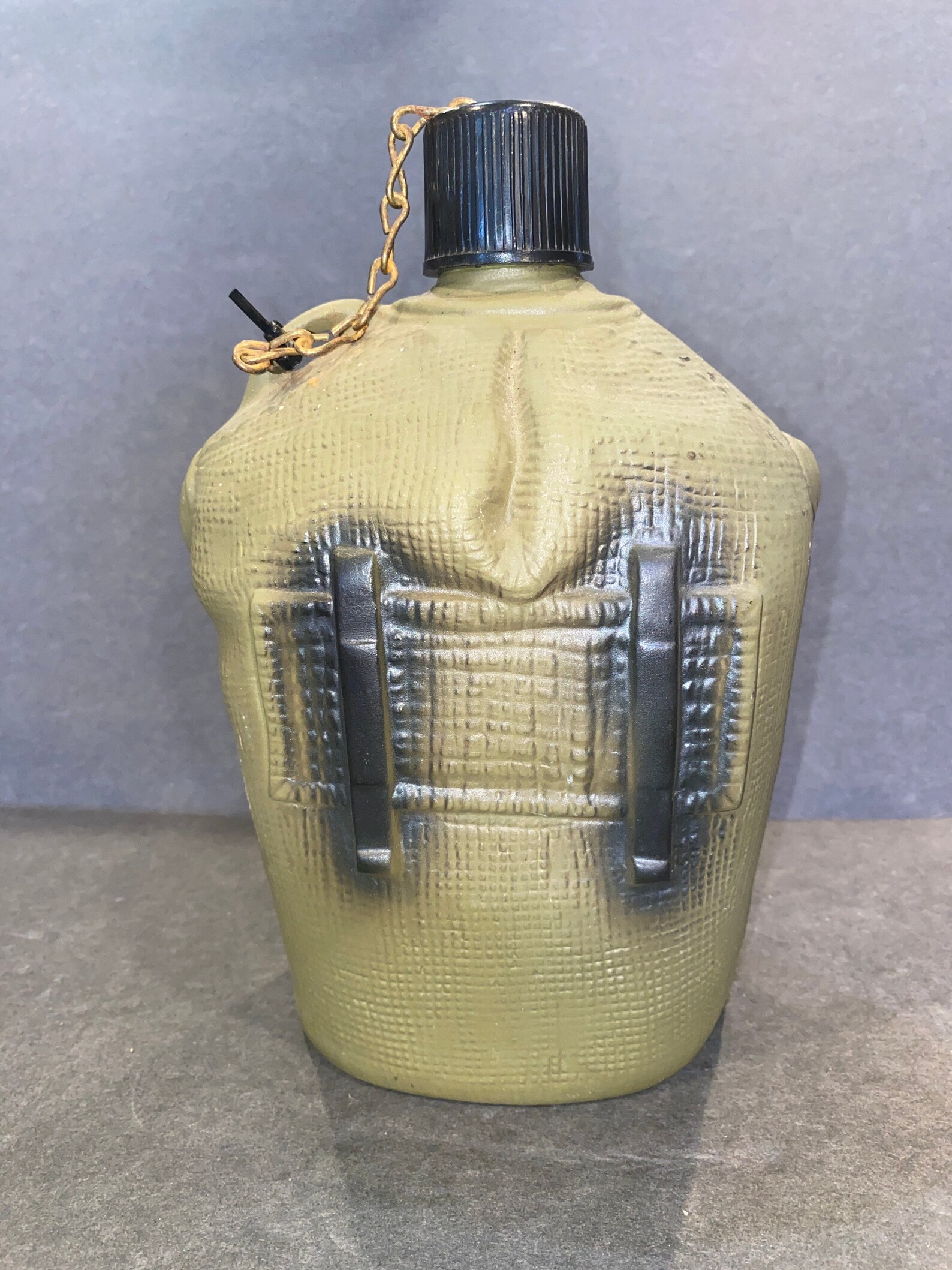 Vintage Jim Beam 1979 Canteen Decanter Collectible US Army Etsy