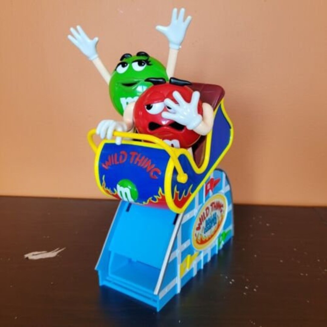 M&M Wild Thing Roller Coaster Candy Dispenser Adorable Etsy