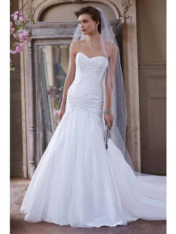 davids bridal wedding dress