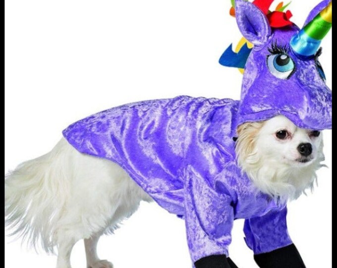 LARGE Dog Halloween Costume Large Dog Unicorn Costume/dress Etsy