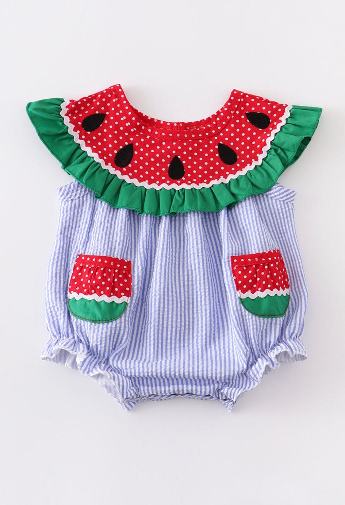 Watermelon romper for baby cheap