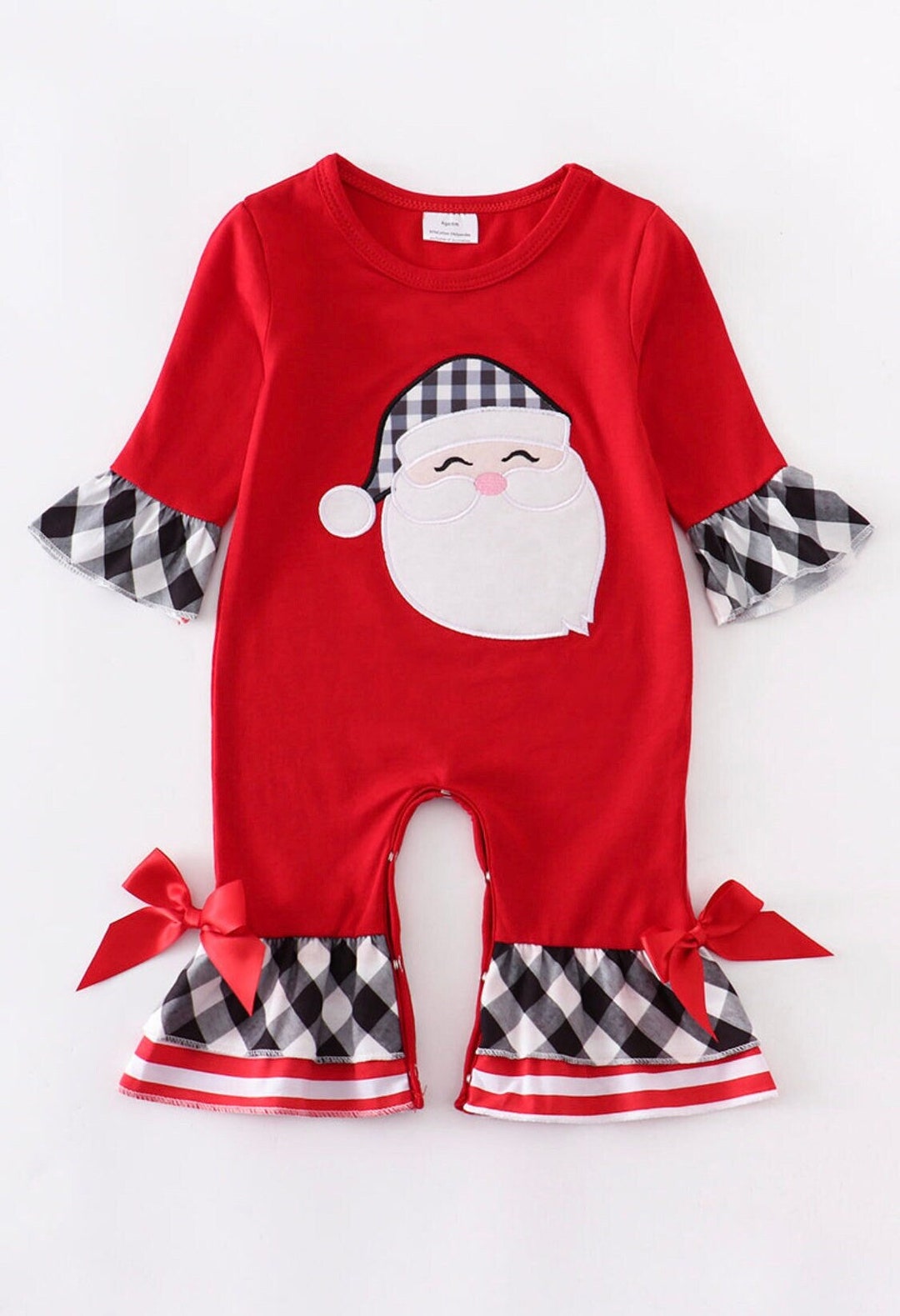 Santa Claus Baby Cotton Romper