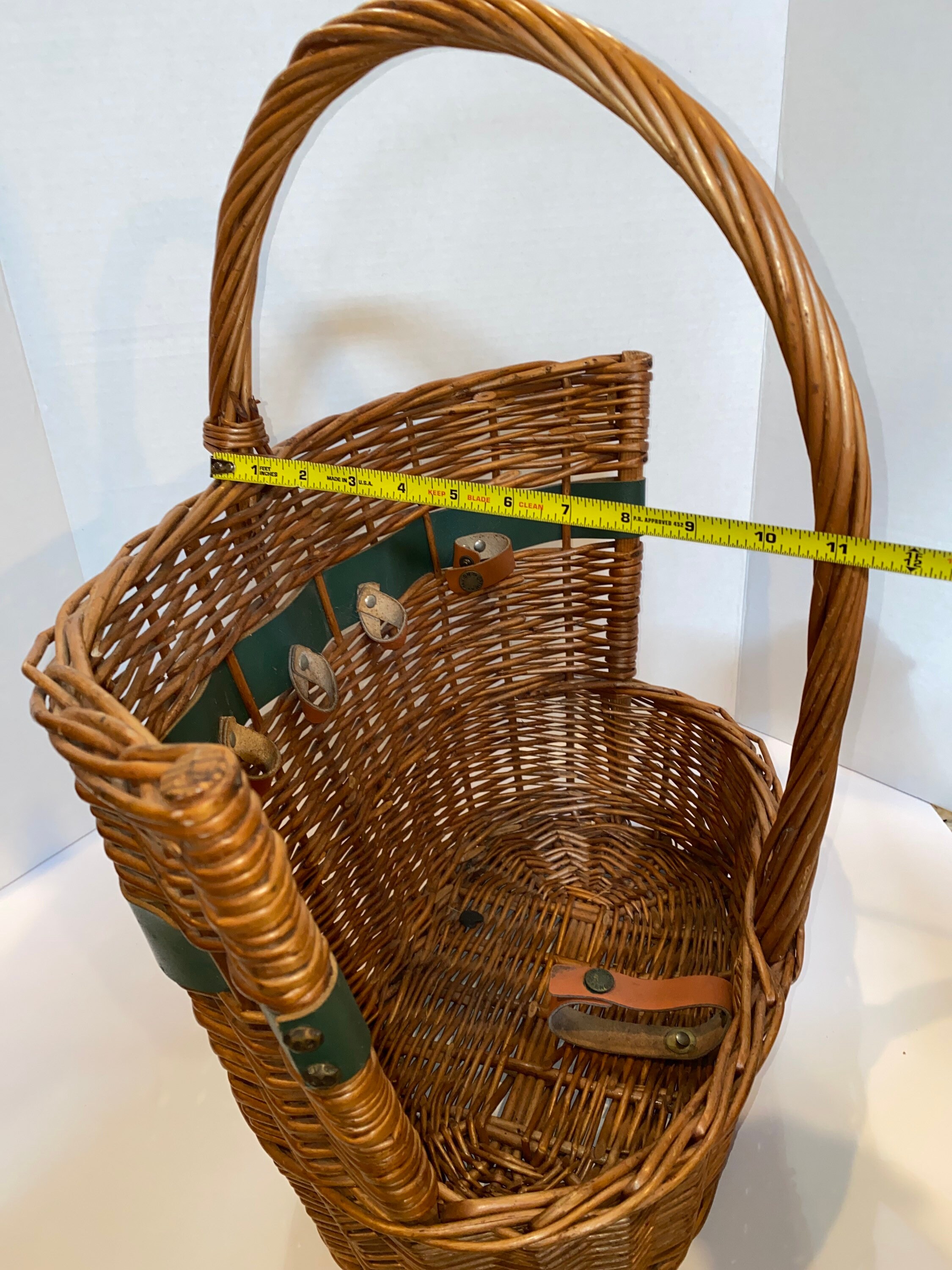 Vintage Optima Wine Picnic Basket Optima England Great Etsy