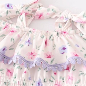 Floral Bubble Romper
