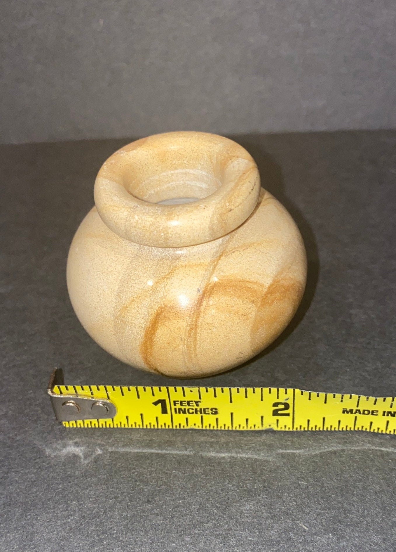 Soapstone Vase Small Soapstone Bowl Vase Succulent Jar Etsy
