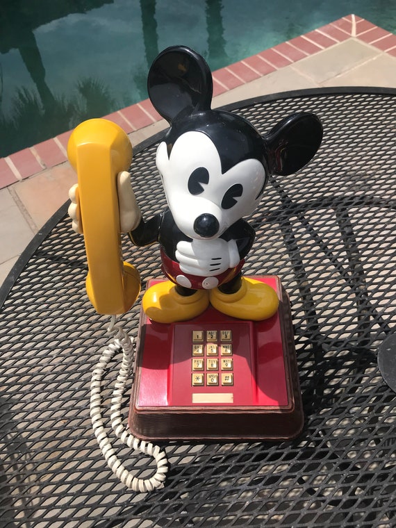 Vintage Mickey Mouse Phone 1976