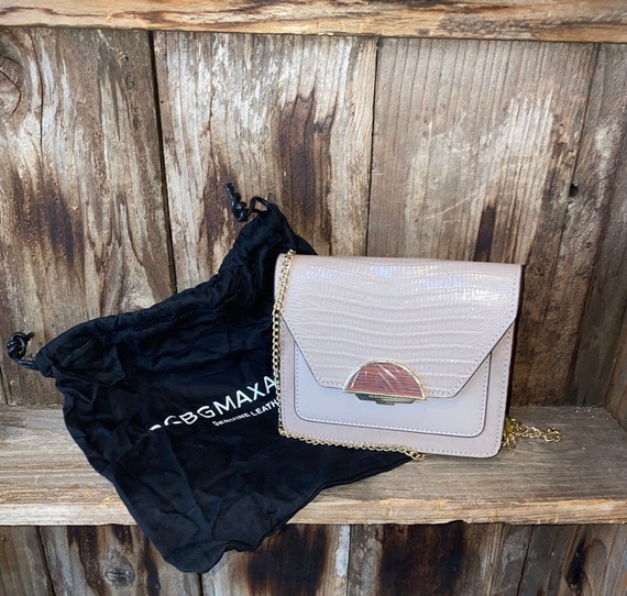 Bcbgmaxazria Elenora Taupe Designer Purse Convertible Purse