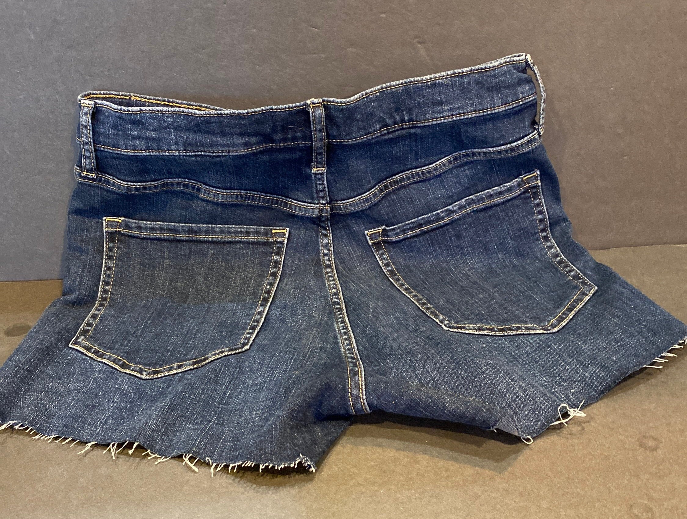 New Banana Republic Denim Shorts 28 New Blue Jean Short Etsy