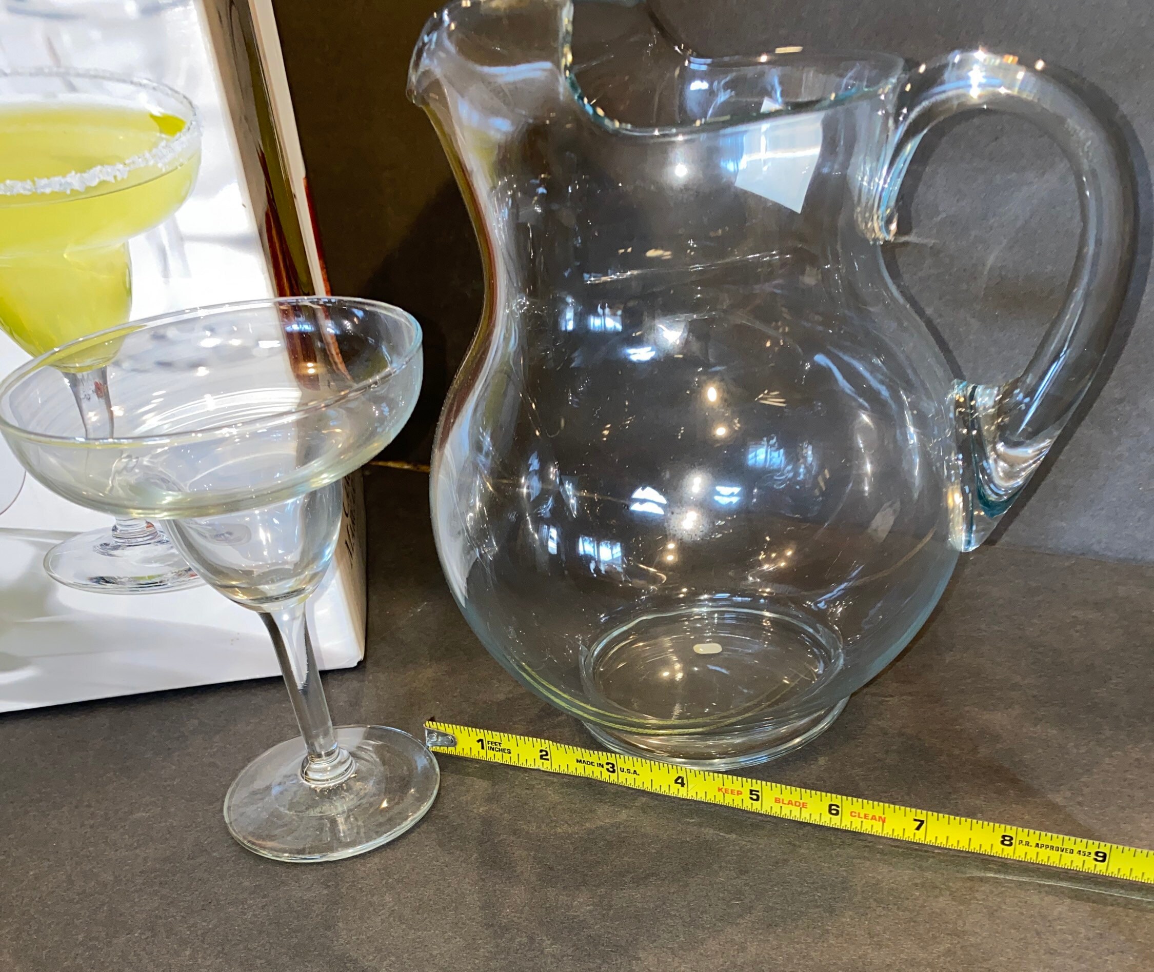 Margarita Glasses & Pitcher NEW 7 Piece Margarita Set 6 Etsy