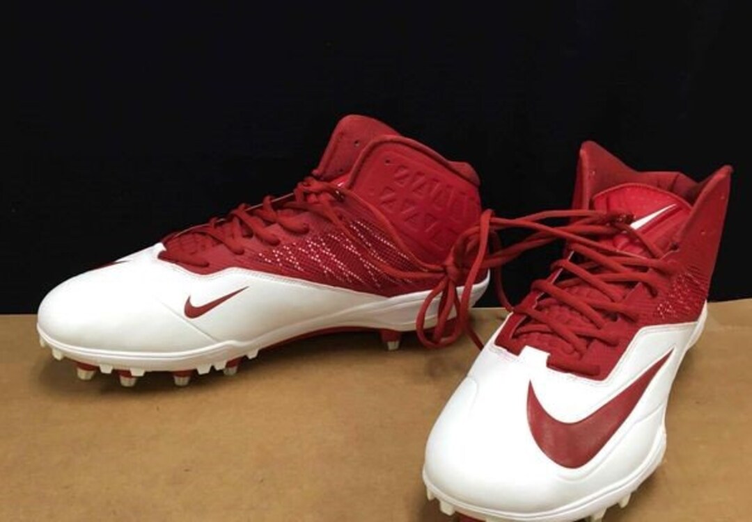 NEW Nike Zoom Cleats 14.5 Red burgundy 