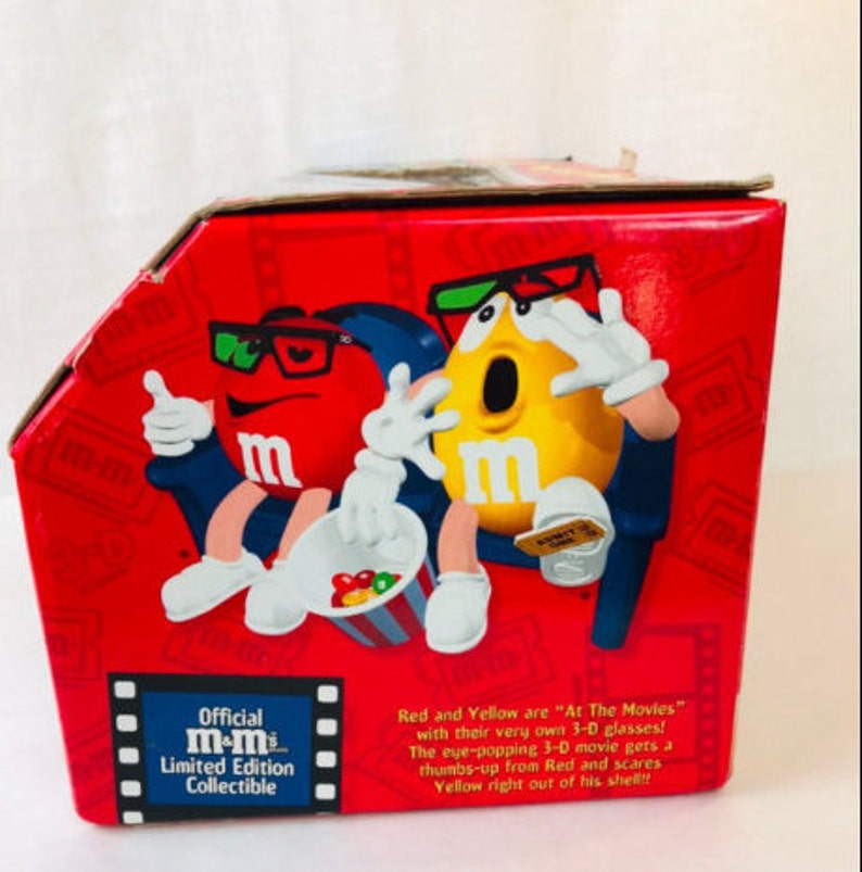 M&M Candy Dispenser At The Movies 3D M and M Candy Dispenser Etsy