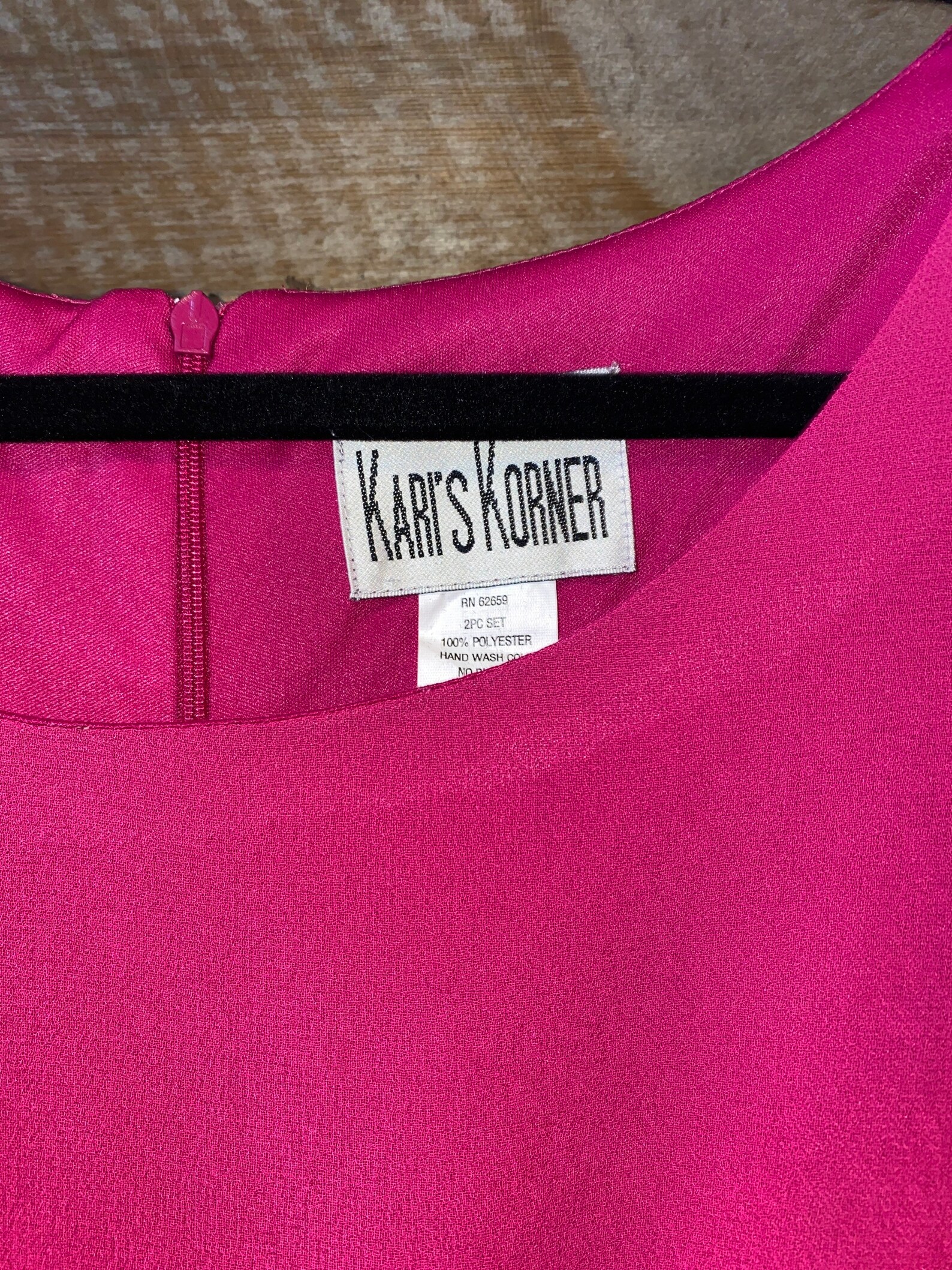 Karis Korner Dress 12 NEW Fusia Pink GORGEOUS | Etsy