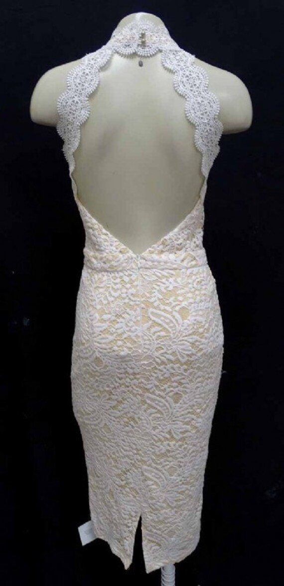 NWT Bride to Be Dress White Lace Dress Designer Elle Zeitoune