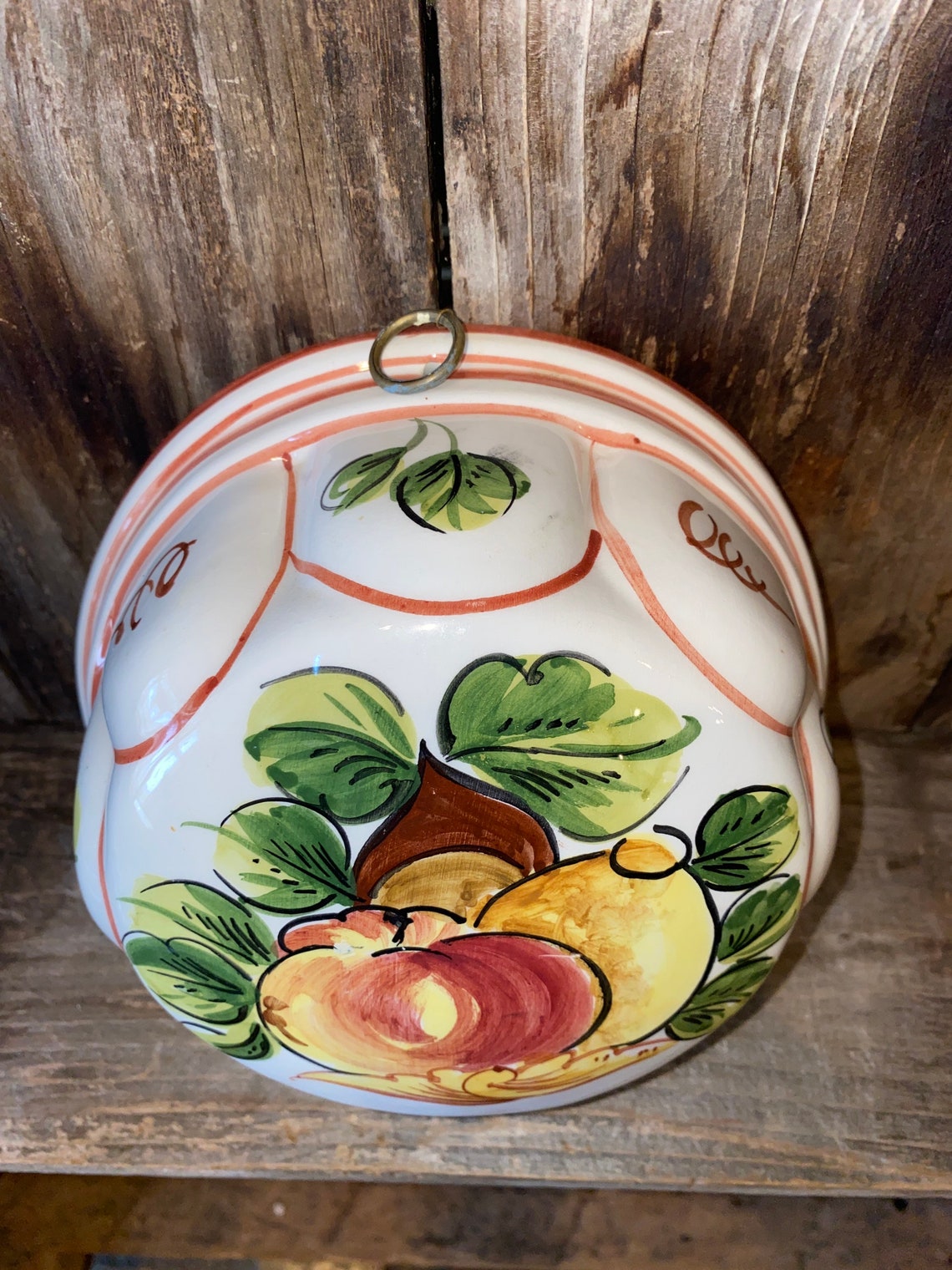 Vintage Bassano Italian Ceramic Mold Italy Hand Etsy