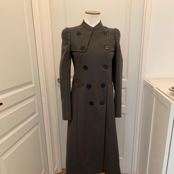 Grey coat - BASTYAN LONDON brand - Modern size UK8, EU36, US4 , XSmall