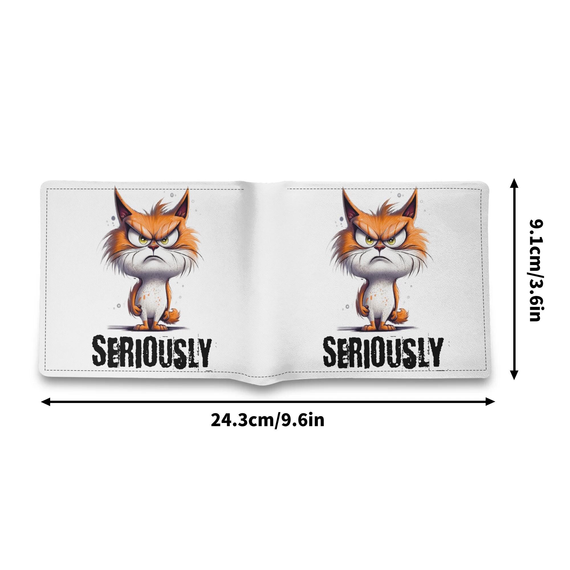 Grumpy Cat Geldbörse Geldbörse - Echt Lustiges Bild - Münzfach - Kreditkartenhalter - Österreich
