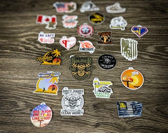 10-Pack Lineman Sticker Set - Hard Hat & Toolbox Decals