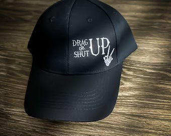 Drag Up Embroidered Snapback Hat – Lineman Workwear Gift