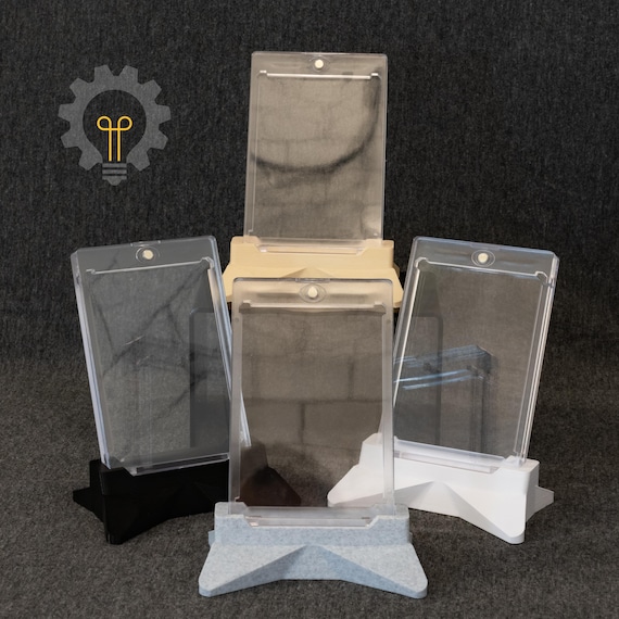 Magnetic Portrait Trading Card Holder 180pt with Stand for Leaf in the Game Used Cards and other Brands, Hockey, Baseball, Basketball