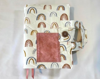 Handmade Quilted Bible Cover (Modern)
