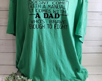 cerebral palsy doesn&#39;t come with a manual shirt, Cerebral Palsy Awareness, Dad/ MOM of a CP Warrior, Cerebral Palsy, Cerebral Palsy Shirt