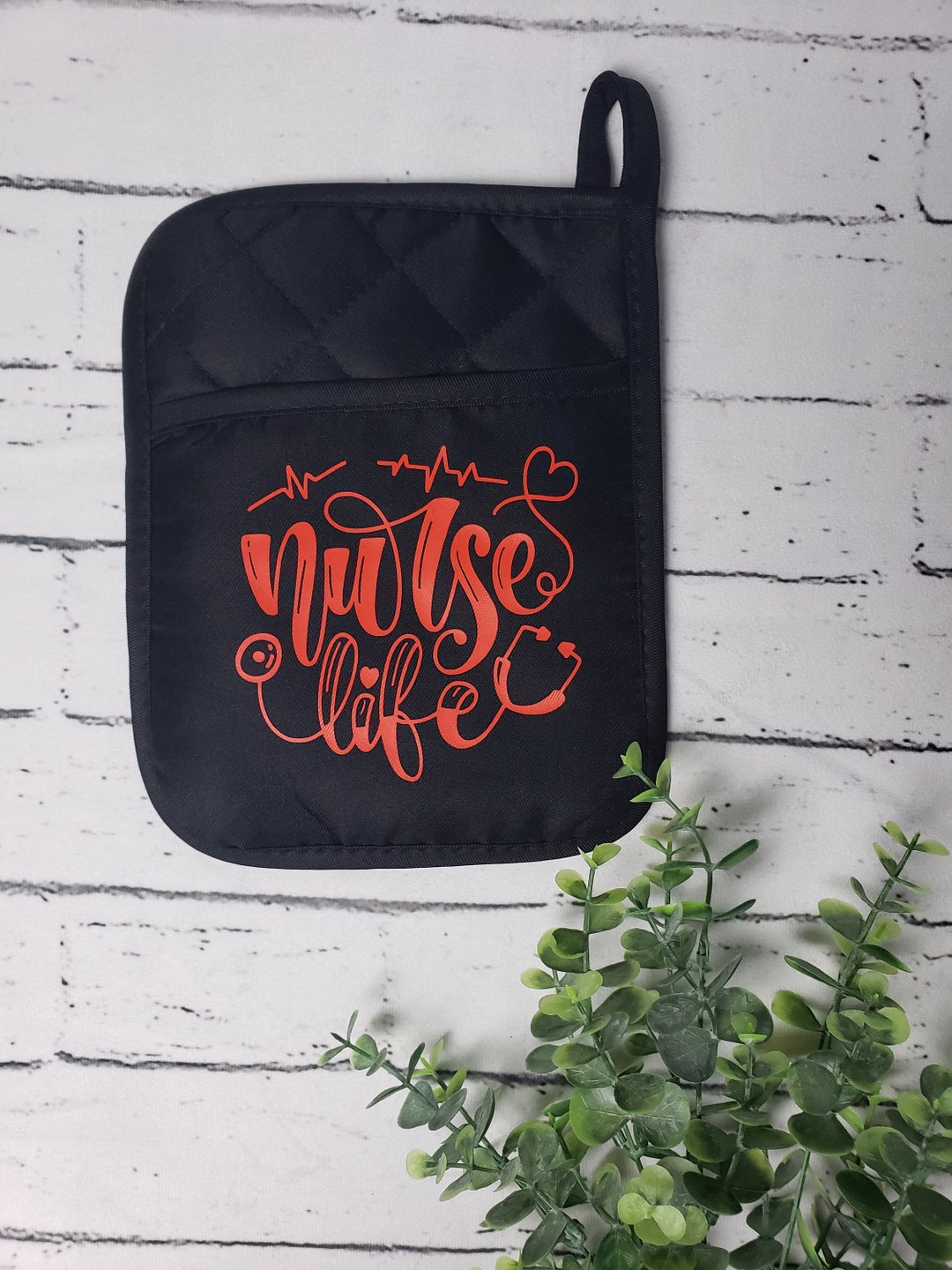 Custom Potholders, Teacher Gift, Customized Pot Holders, Wedding Gift