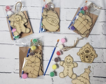 Weihnachtsverzierung, die DIY Kit färbt