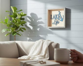 Personalized Sign, Custom Lake House Sign, Lake House Decor, Lake Life Sign, Family Lake House Signs, Lake House Sign,