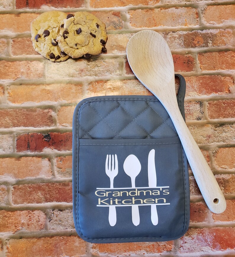 Personalized Pot Holder Personalized Oven Mitt Personalized Etsy