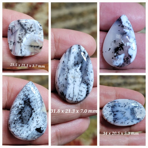 Beautiful!! Dendritic Agate, Dendritic Opal Fancy Slice, Natural Dendritic Opal Designer Stone Dendritic Opal Slice, Dendritic agate