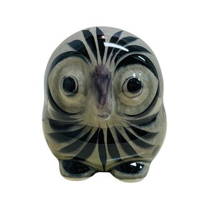 Tonala Pottery Owl/Vintage Mexican Art Pottery