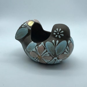 Ceramic Indoor Planter Rua Chile Pottery Bird Planter Flowerpot Urn