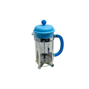 Bodum Chambord French Press Postmodern Coffee Pot Blue Plastic