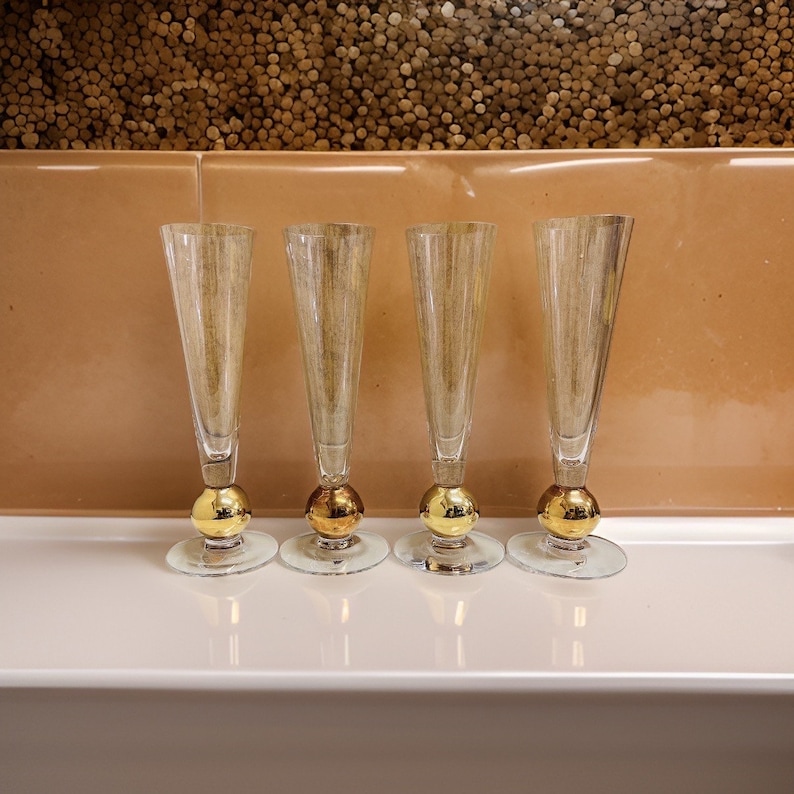 Orrefors Nobel Champagne Flutes - Thumbnail 5
