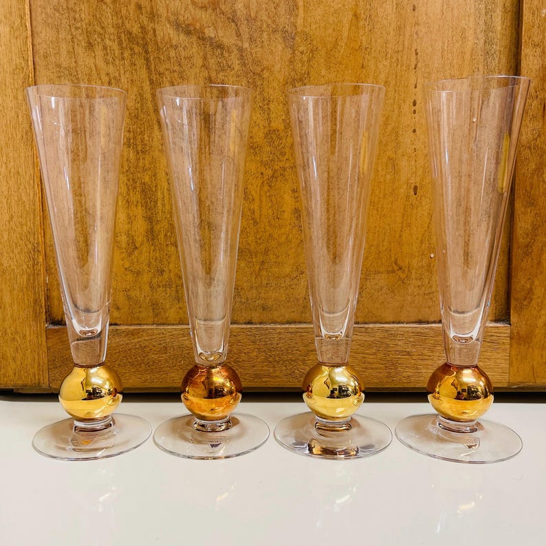 Orrefors Nobel Champagne Flutes - Thumbnail 4