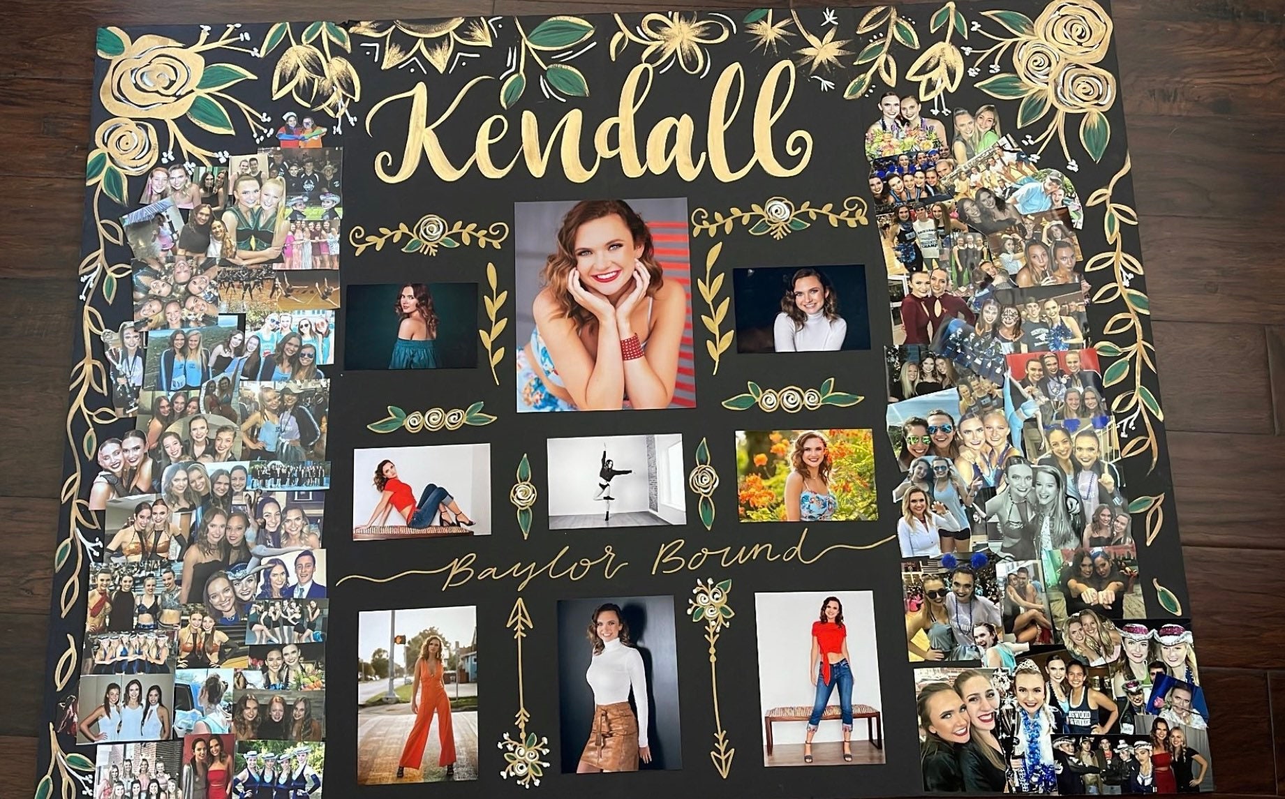 Senior Tri-fold Photo Display Board for Graduation Party -  Israel