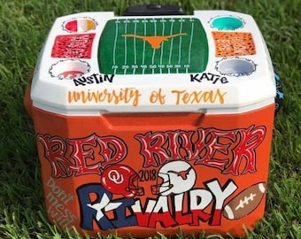 Custom Coolers / College Coolers / Sports Coolers / Hand Painted Coolers