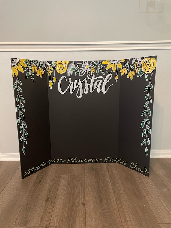 Senior Tri-fold Photo Display Board for Graduation Party 