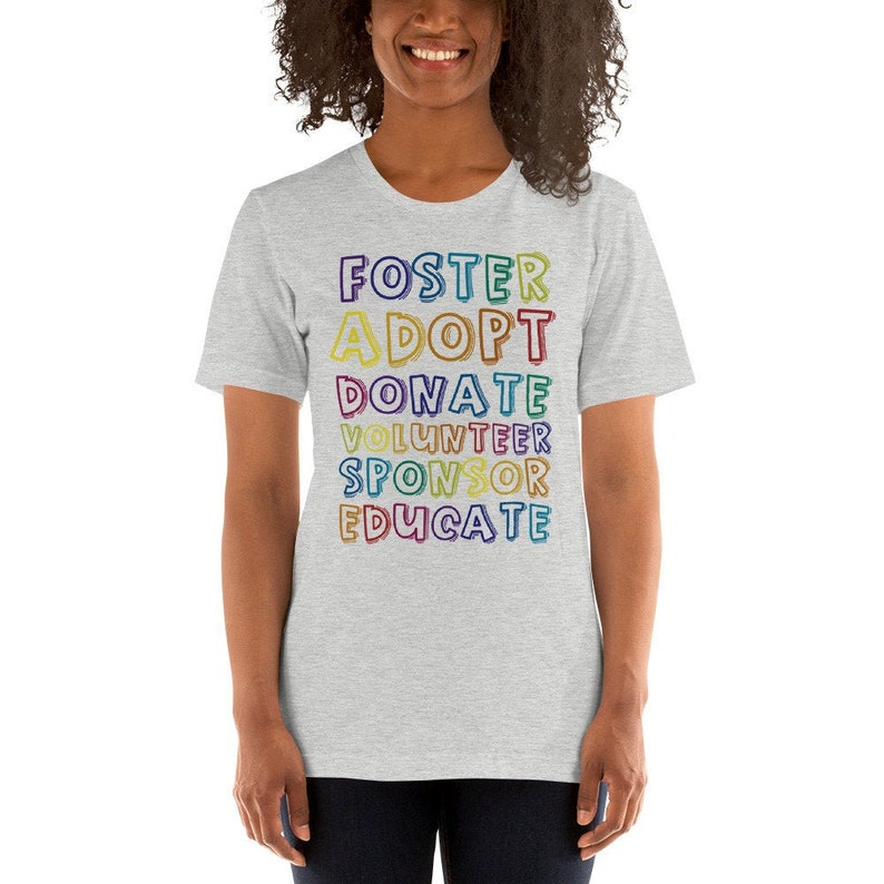 Foster Adopt Donate Volunteer Sponsor Educate Foster | Etsy