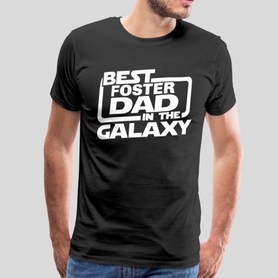 Best Foster Dad In the Galaxy Men's Premium T-Shirt