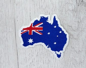 Akachafactory Toppe Toppa Patch Bandiera Stampado Australia Territory