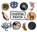 Custom Order Embroidered, Personalized embroidery patch, Custom Name Patch, Custom Patch Design Name patch, Iron on, Sew on, Hook and loop product logo