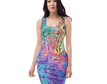 Vestido justo "Líquido"