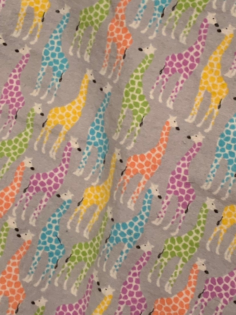 Giraffe Baby Blanket Etsy