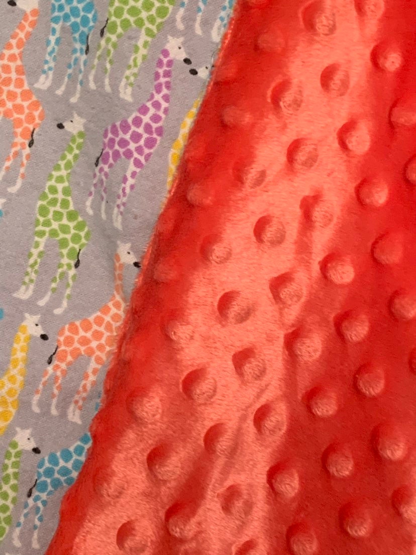 Giraffe Baby Blanket Etsy