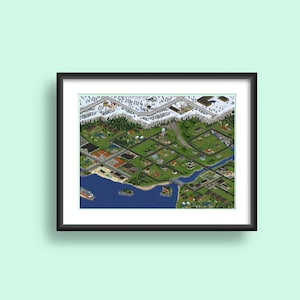 Affiche Le quartier original des Sims / Le quartier original des Sims / Les Sims 1