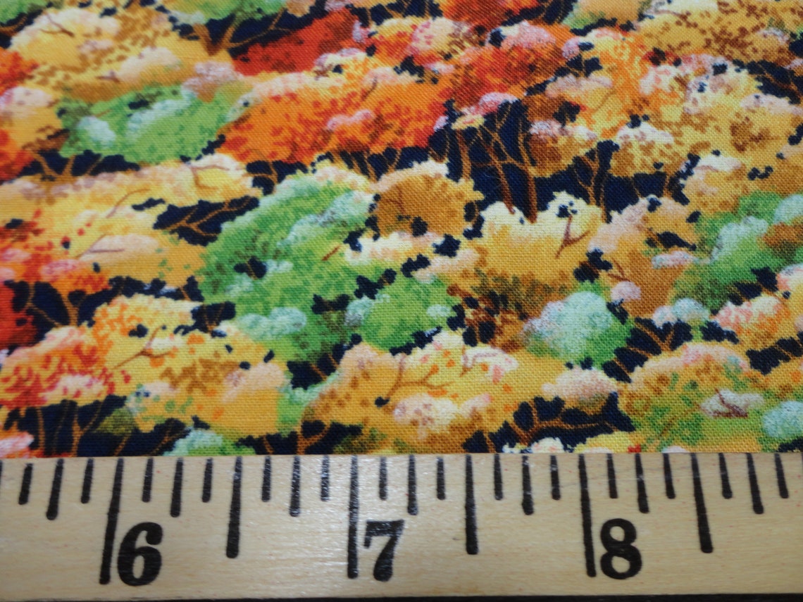 Vintage Cotton Fabric for Hobby Lobby by Tropical Trading | Etsy