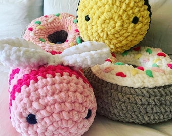 Peluche Amigurumi abeille personnalisée XL