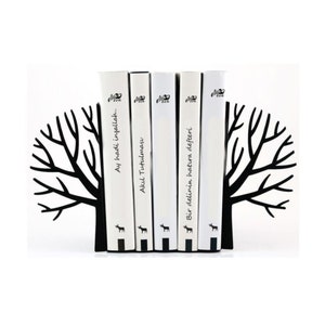 Fermalibri a forma di albero in metallo, decorazioni in metallo, porta libri, il miglior regalo di sempre, decorazioni per la casa